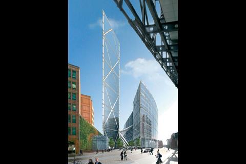 The 420,000ft2 40-storey Broadgate Tower in the City of London for client British Land is due for completion in 2008